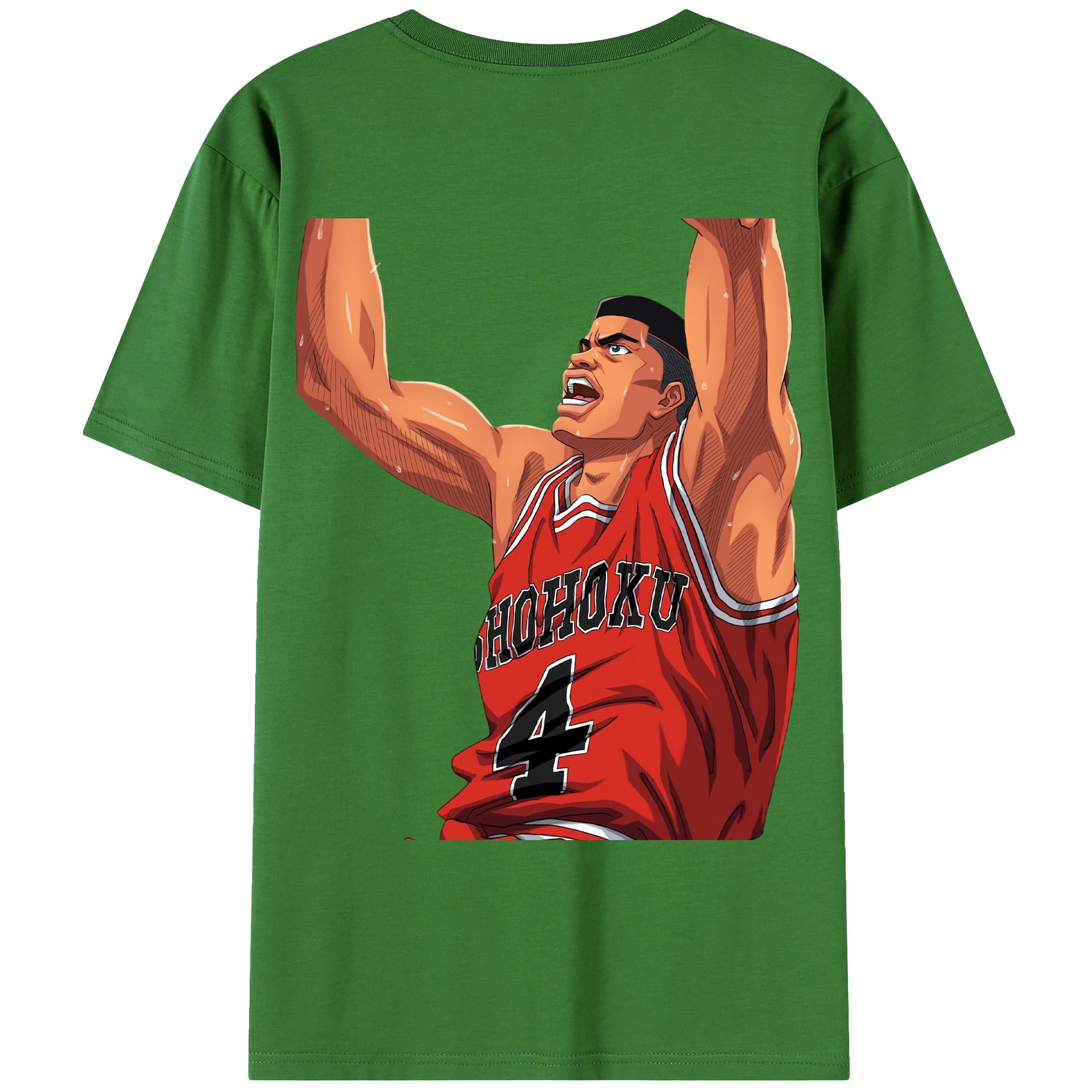 SLAM DUNK／スラムダンク レディース半袖Tシャツ(バックプリント)